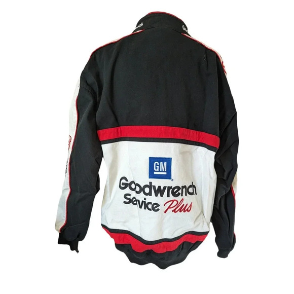Vintage Nascar Racing Jacket Size XL Dale Earnhardt Sr. - Picture 3 of 9